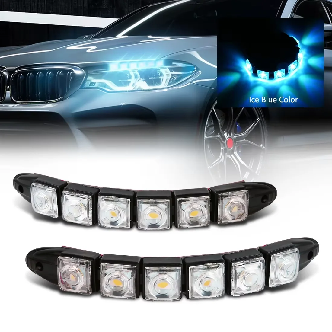 Lighting Bolt Decor - Lampu DRL anti air LED, lampu