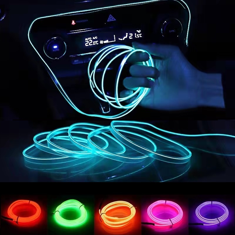 Lighting Bolt Decor - 10M/3M/5M LED Neon Strip Pencahayaan Interior