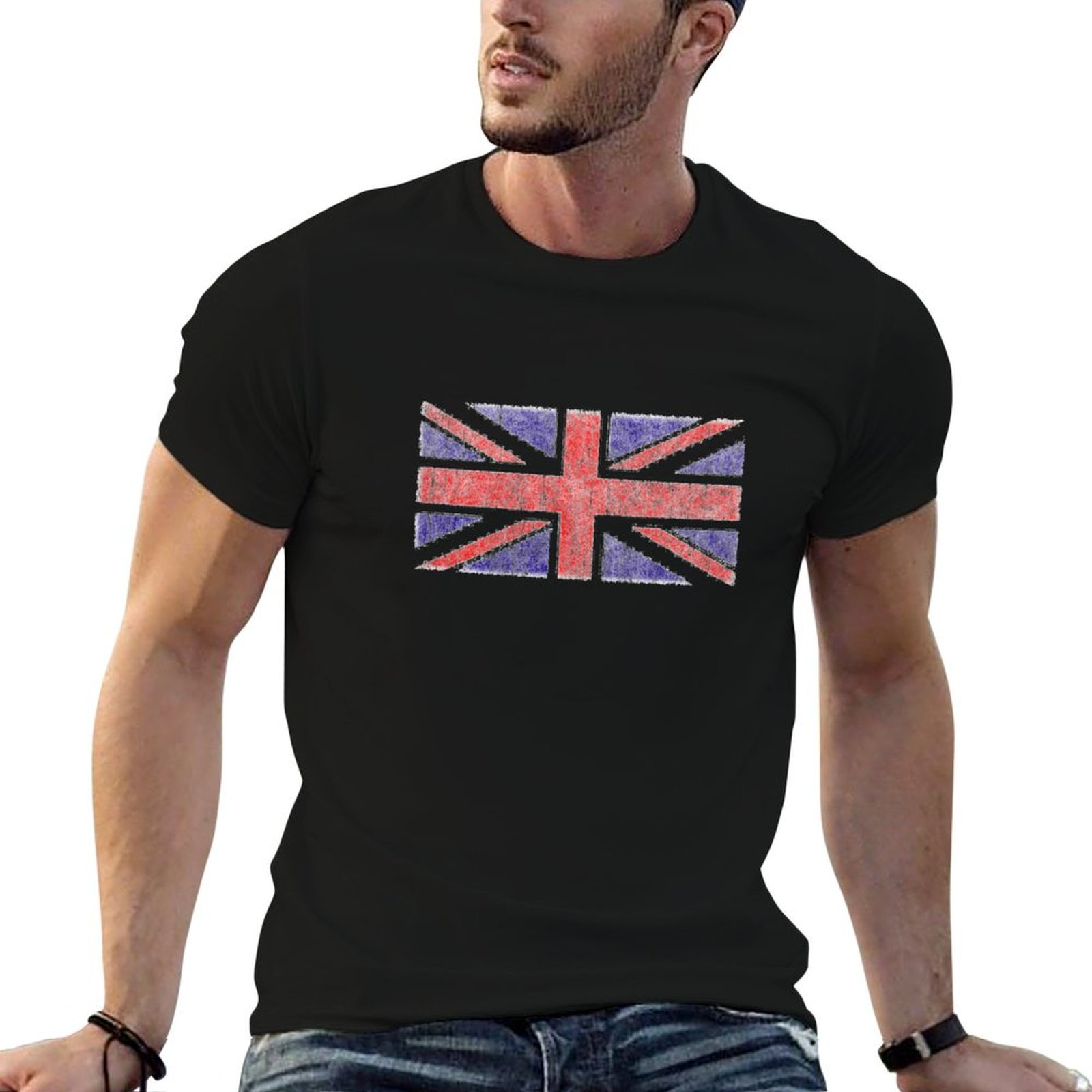 Union Lighting & Decor Collabs - Kaos Bendera Union Jack Inggris Vintage,