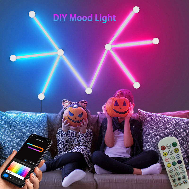 Lighting Decor Room - Lampu Dinding RGB Pintar, Lampu LED