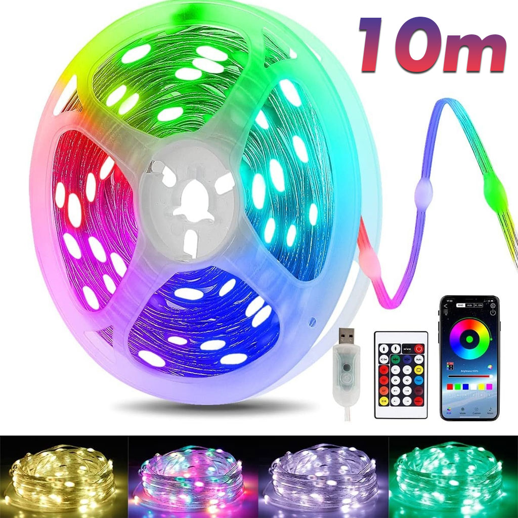 Decor Lighting Address - Lampu LED Bluetooth USB 5V Dreamcolor