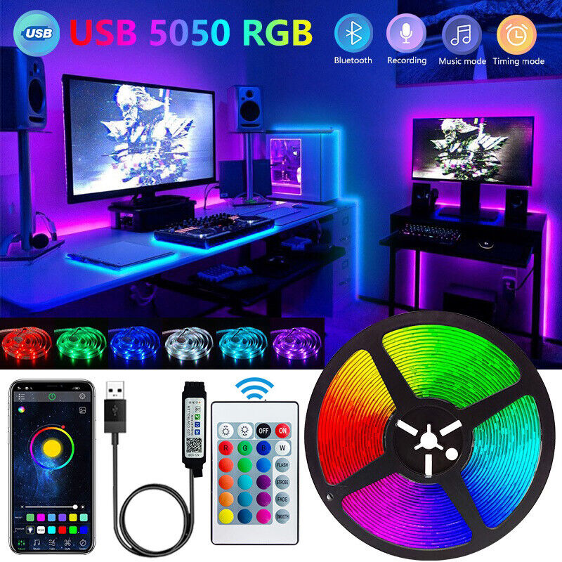Lighting Bolt Decor - Lampu LED setrip Bluetooth 5050 Smart