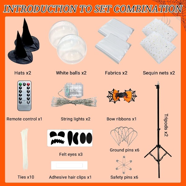 2 Paket Dekorasi Halloween unt - Decor Lighting Pack ulasan dan harga