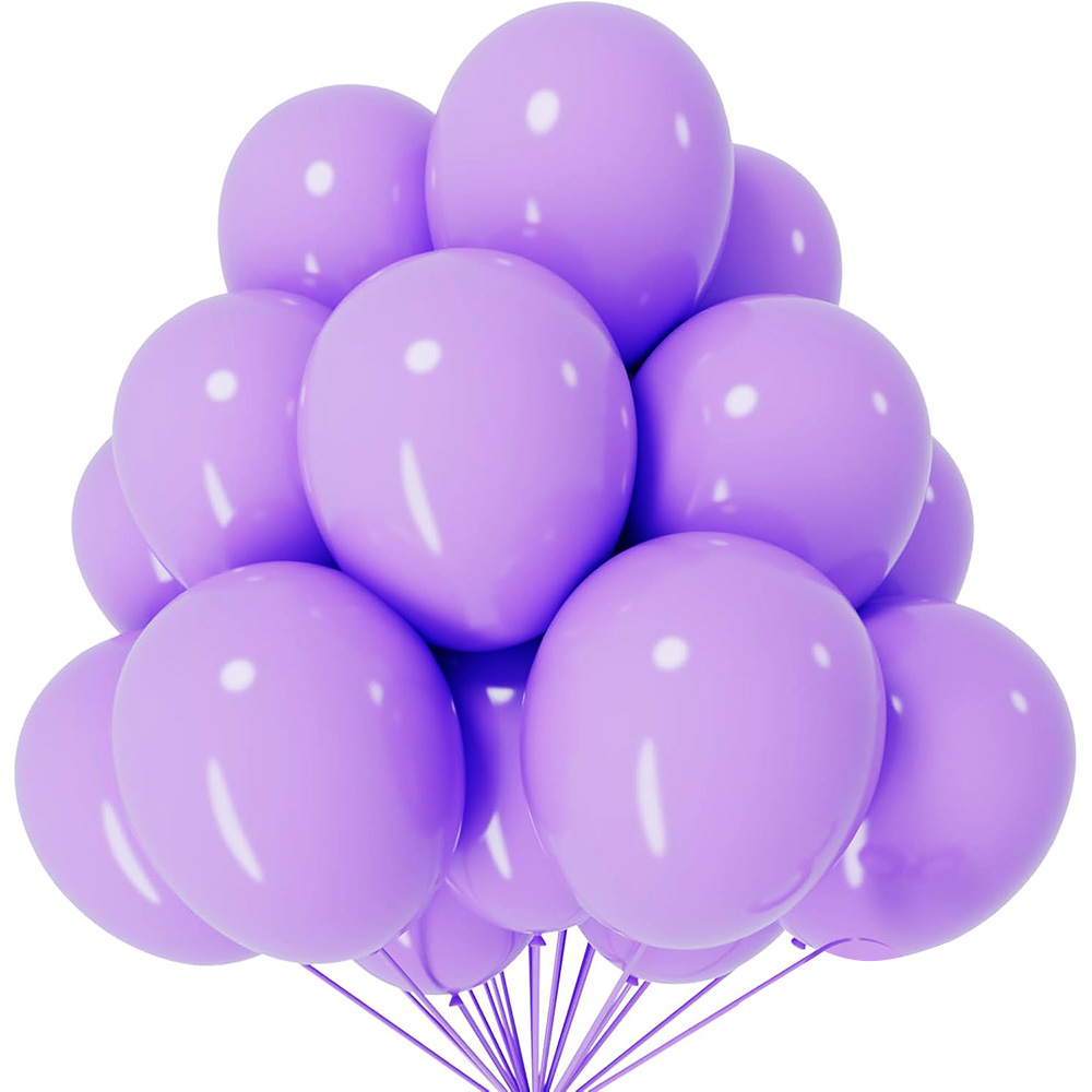 Balon Lateks Ungu Muda 5-100 B - Decor Lighting Pack ulasan dan harga