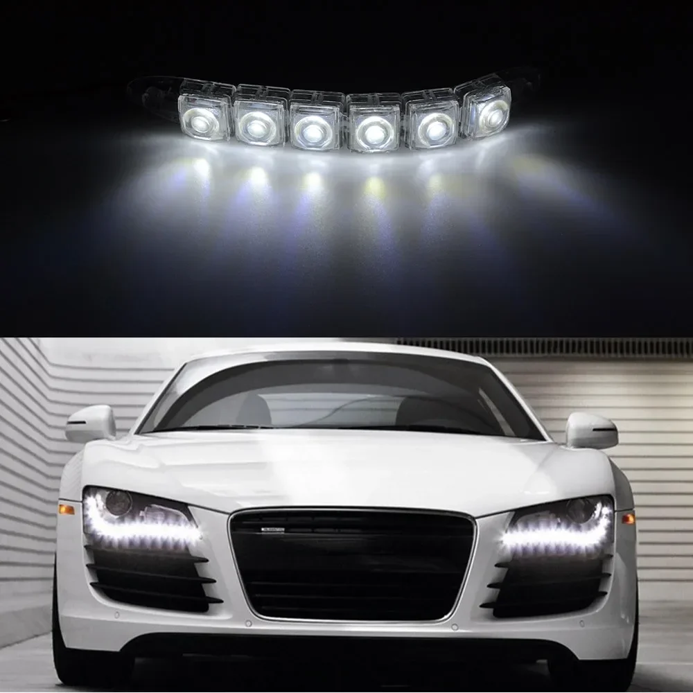Lampu DRL anti air LED, lampu  - Lighting Bolt Decor ulasan dan harga