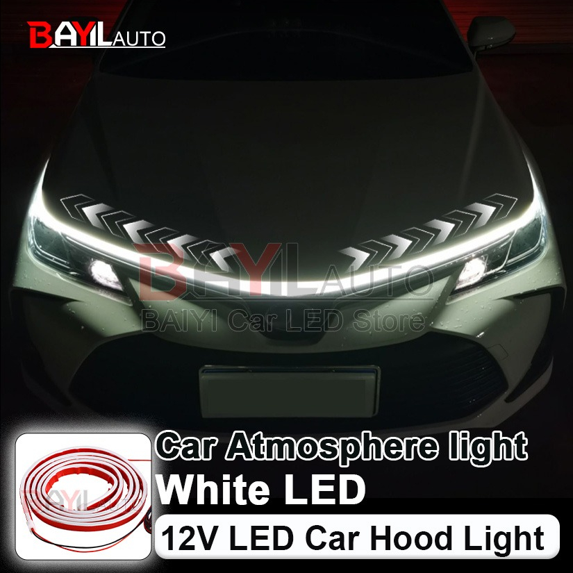Lampu Strip Kap Mobil Putih 12 - Lighting Bolt Decor ulasan dan harga