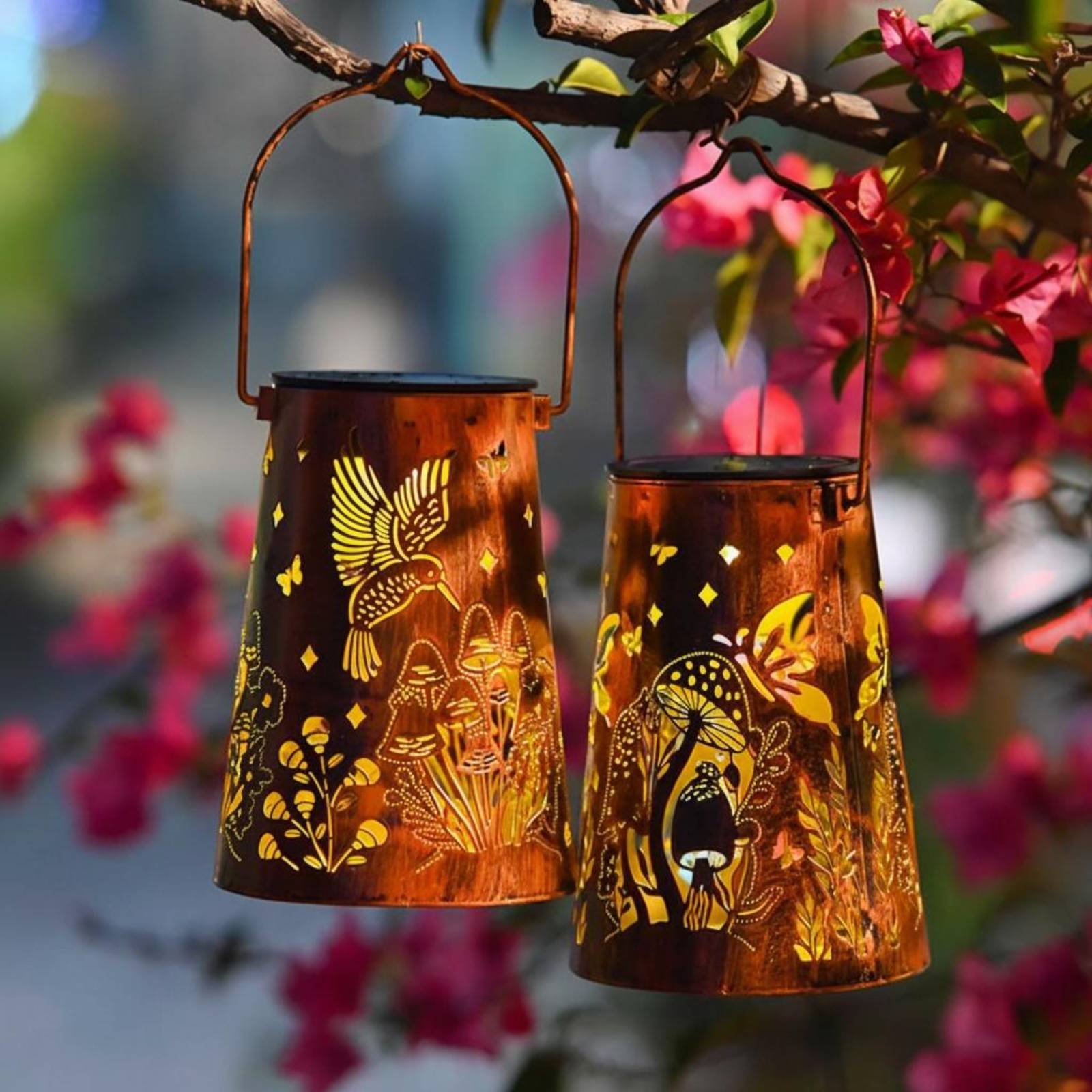 Lampu Taman Motif Bunga, Lampu - Garden Lighting Decor ulasan dan harga