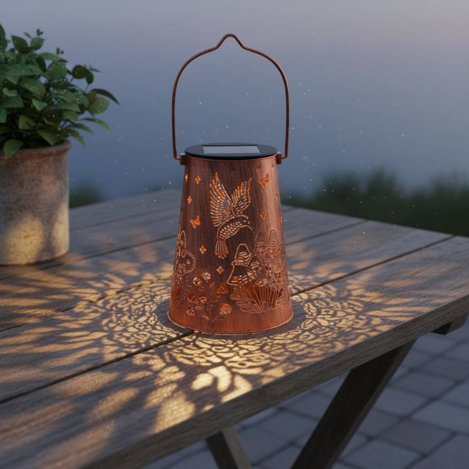 Lampu Taman Motif Bunga, Lampu - Garden Lighting Decor ulasan dan harga