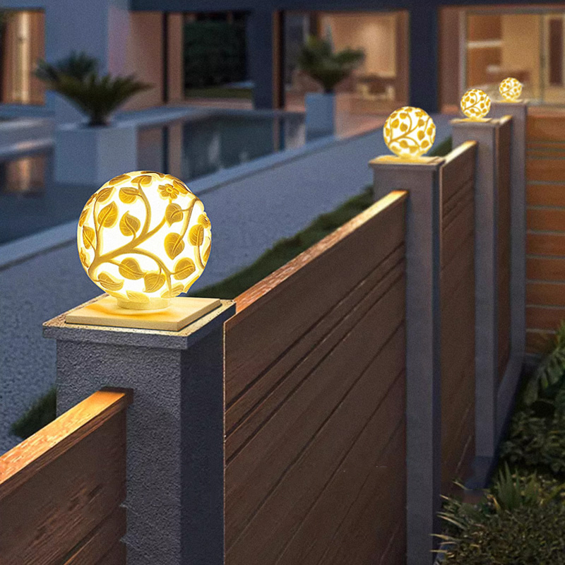 Lampu kolom luar ruangan lampu - Garden Lighting Decor ulasan dan harga