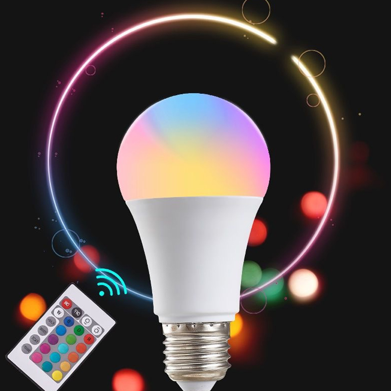 E27 220V 16 Warna Bohlam RGB L - Colour Changing Bulb ulasan dan harga
