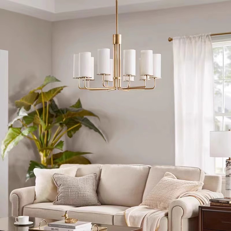 Lampu gantung mewah warna emas - Decor Lighting Discount ulasan dan harga
