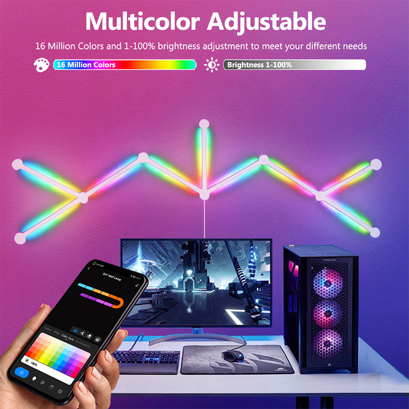 Lampu Dinding RGB Pintar, Lamp - Lighting Decor Room ulasan dan harga
