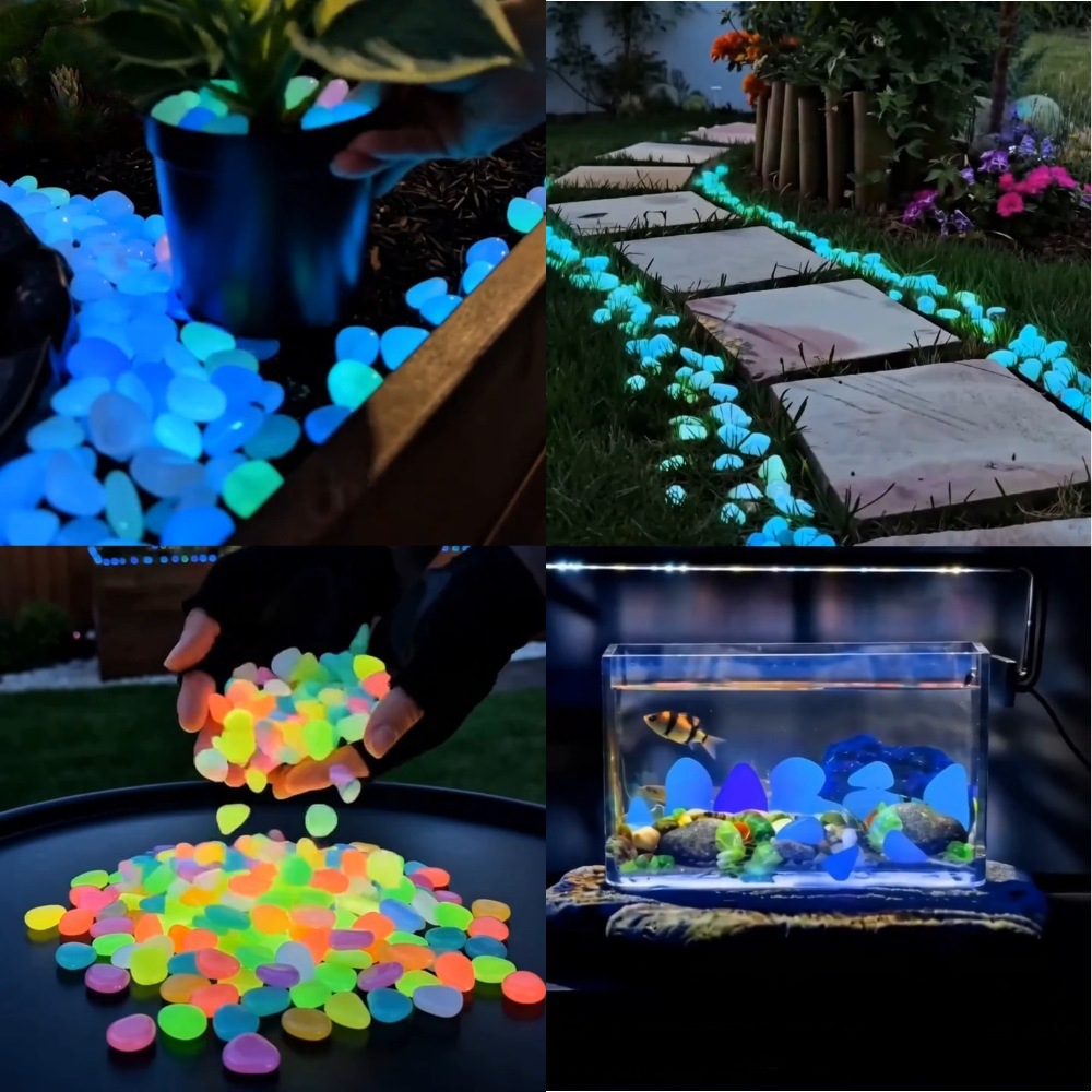 Batu Taman Bercahaya Warna-war - Decor Lighting Pack ulasan dan harga