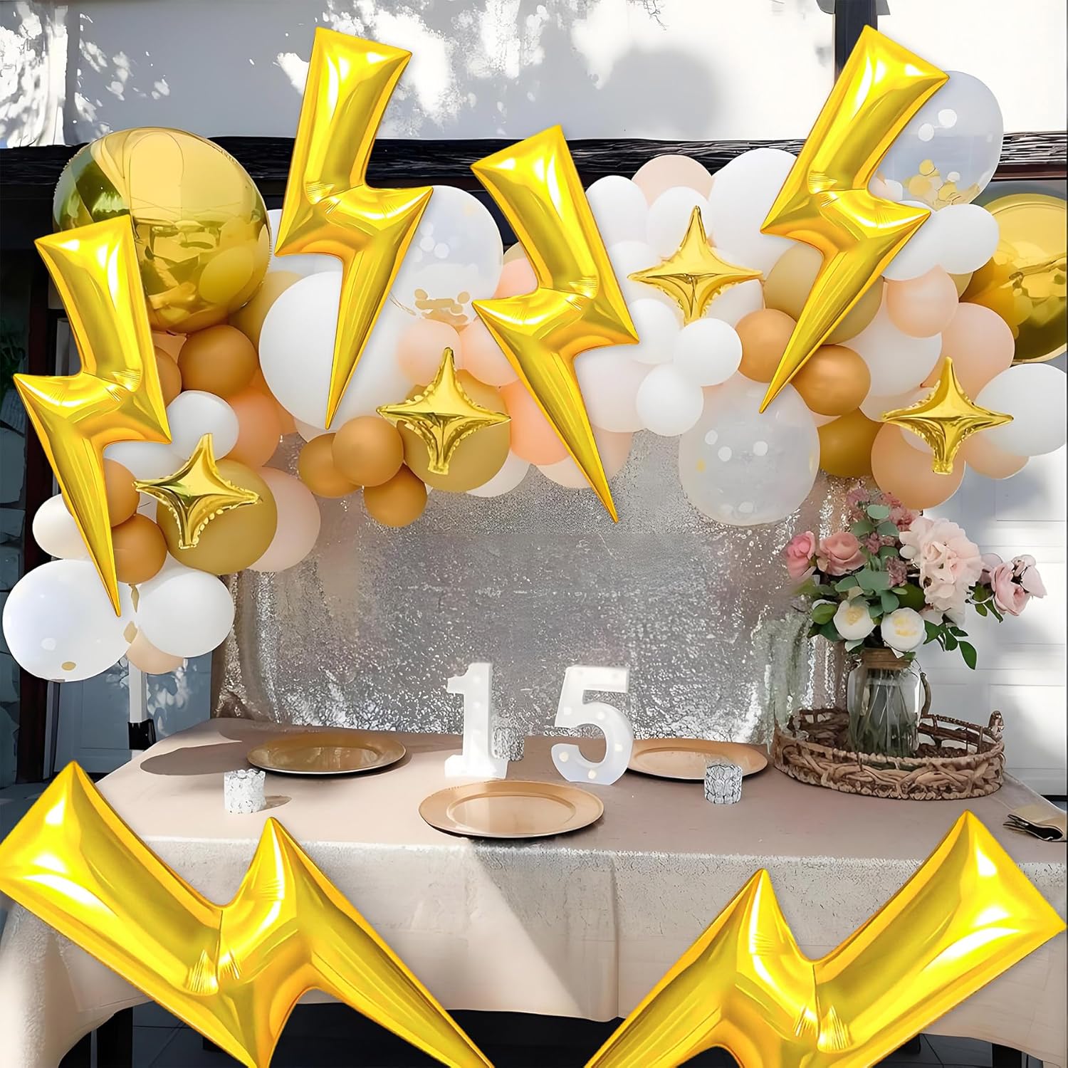 6 Buah/Set 91.44 CM Balon Flas - Lighting Mcqueen Birthday Decor ulasan dan harga
