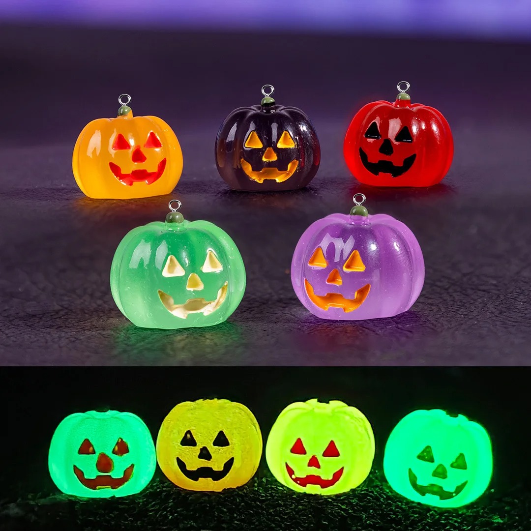 5Pcs Gantungan Resin Labu Berc - Lighting Decor Items ulasan dan harga
