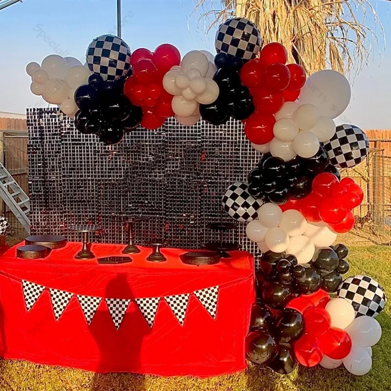 Balon ulang tahun mobil balap  - Lighting Mcqueen Birthday Decor ulasan dan harga