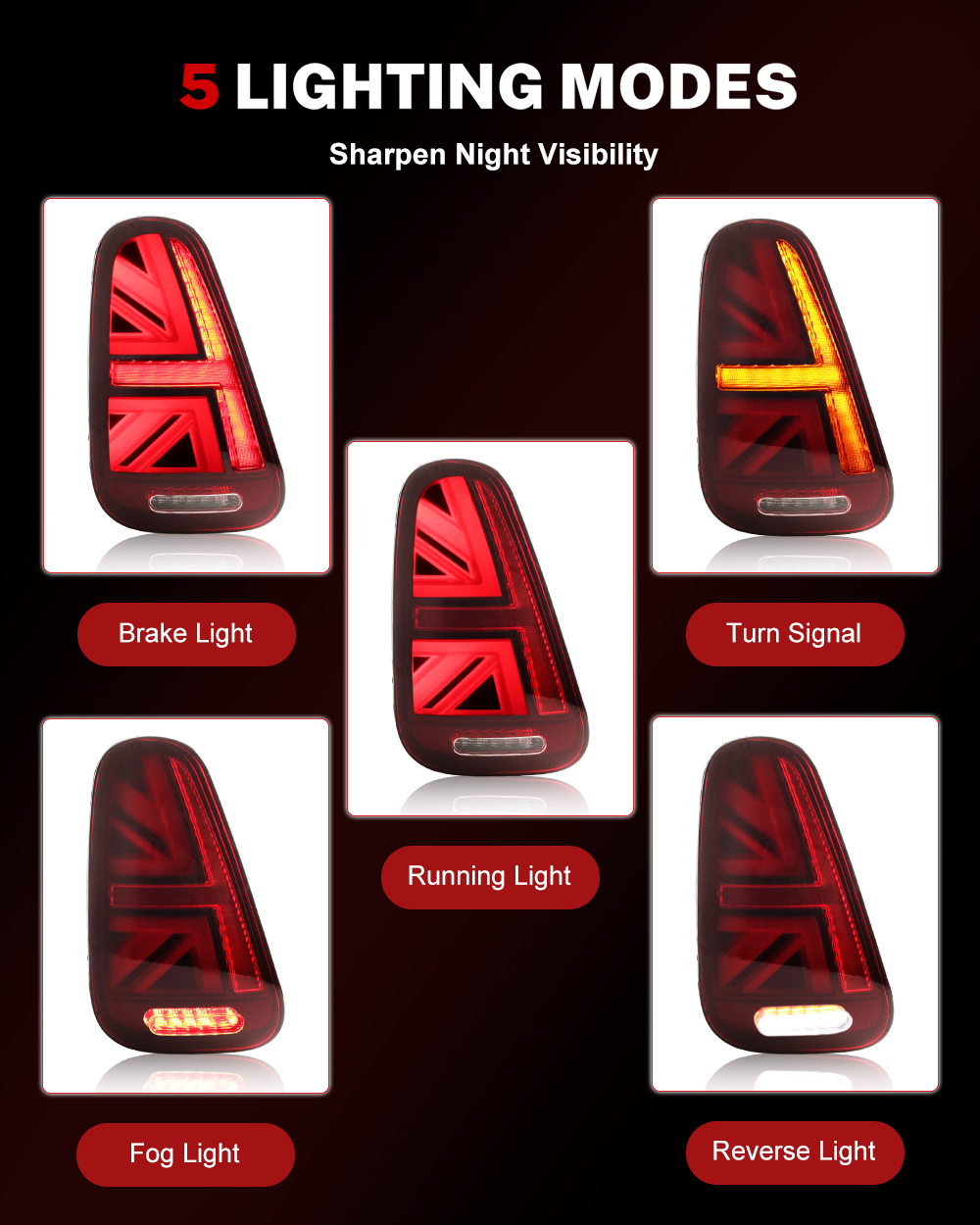 iJDM Lampu Belakang Mobil Unio - Union Lighting & Decor Collabs ulasan dan harga